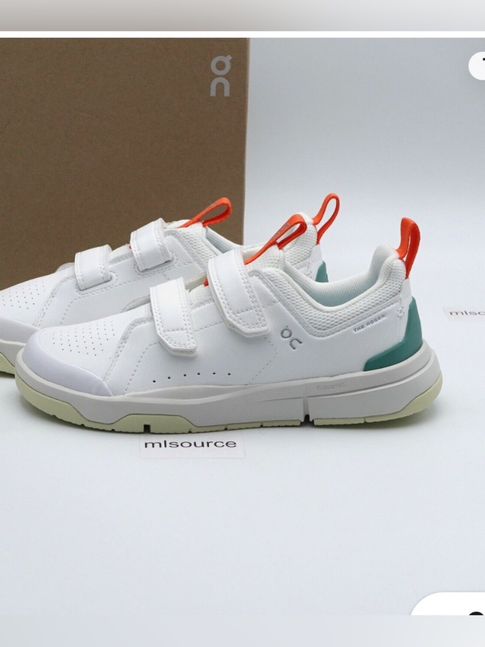 On The Roger Hook and Loop Sneakers